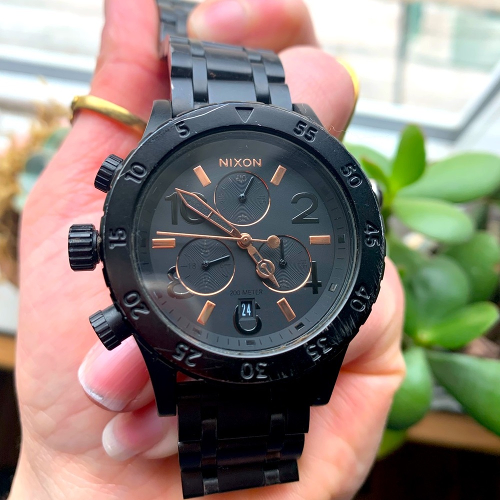 Nixon 38-20 Chrono matte black